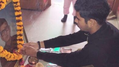 Grandson organized special puja on grandfather's death anniversary