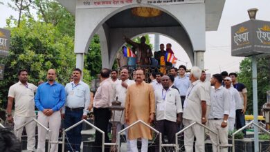जयंती की पूर्व संध्या पर सैकड़ों कार्यकर्ताओं को मि:ला ‘भारत रत्न डॉ. अंबेडकर गौरव सम्मान’